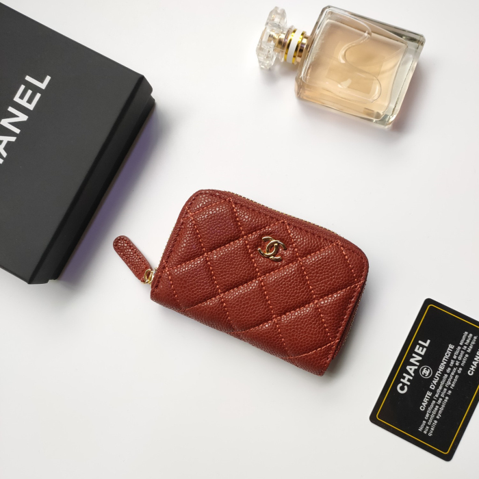 Chanel Card Holder Size 10*9cm 6-Color