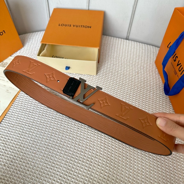 Louis Vuitton Men Belt Width 4cm