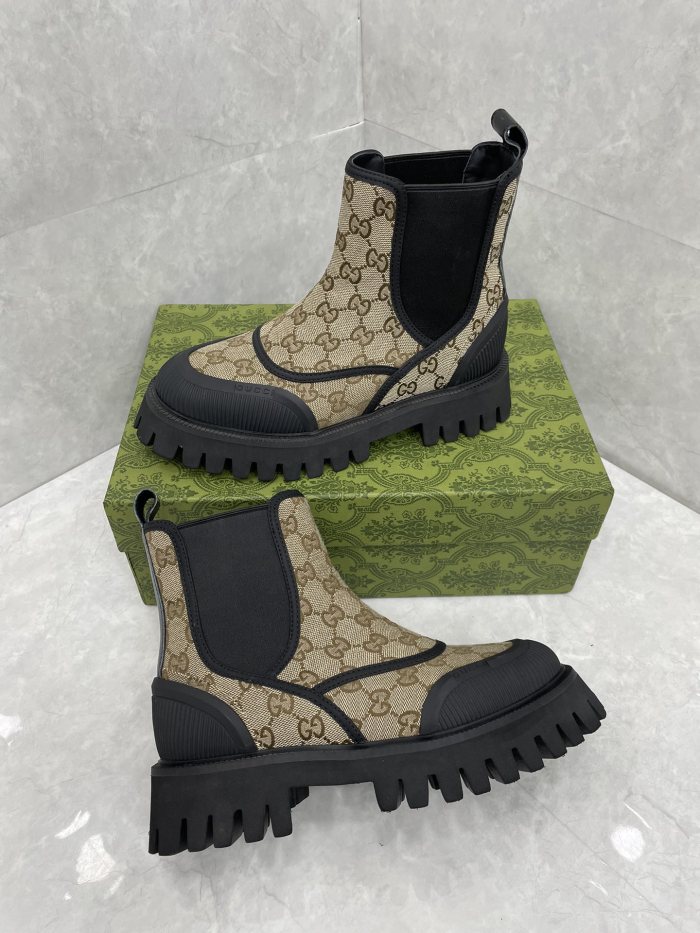 Gucci 23fw New Boots Unisex Size 35-46