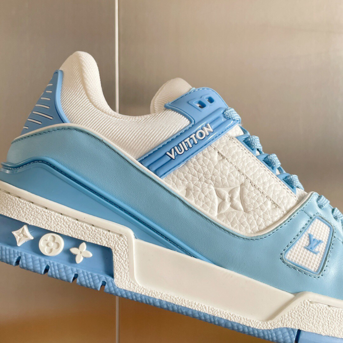 Louis Vuitton Trainer Monogram denim Sneaker Size 36-46 5-Color