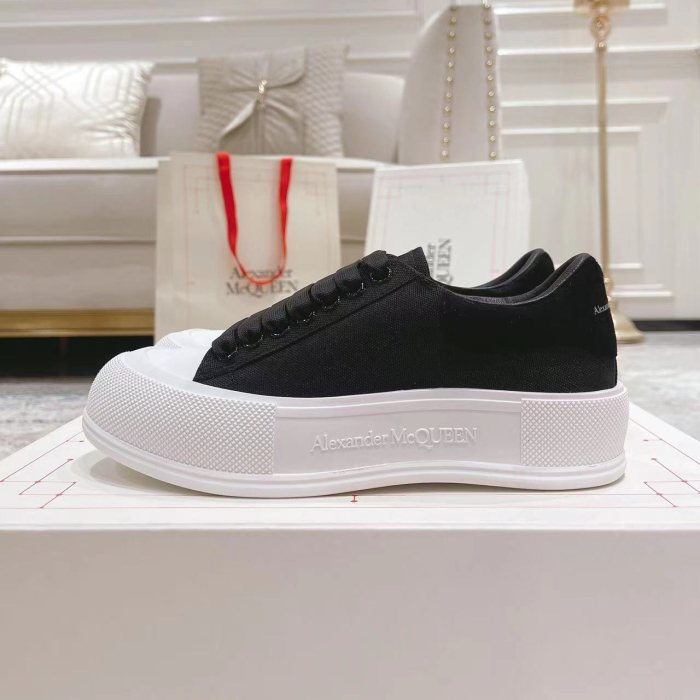 Alexander McQueen Deck Plimsoll Sneaker Size 35-45  2-Color