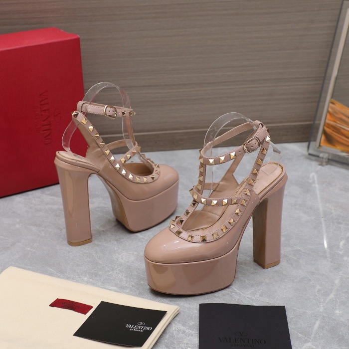 Valentino Rockstud Platform Pumps Size 35-41 6-Color