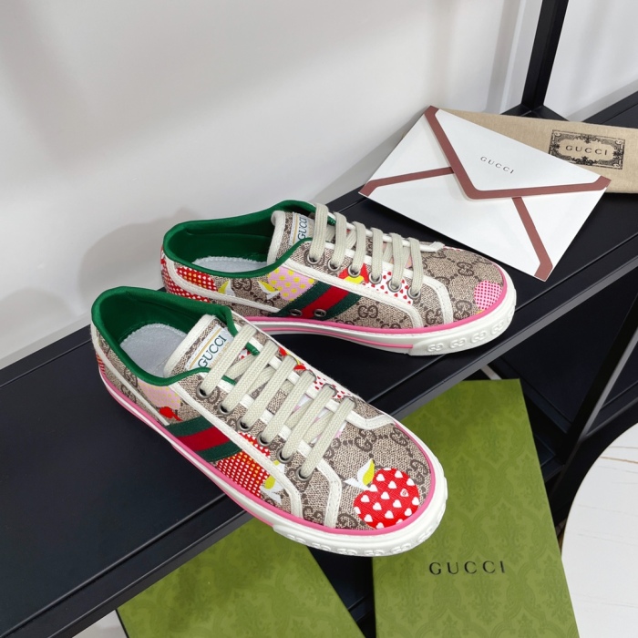 Men's GG Gucci Tennis 1977 sneaker Size 35-46 4-Color