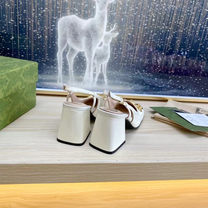 Gucci Slingback With Horsebit Pumps Size 35-41 7-Color