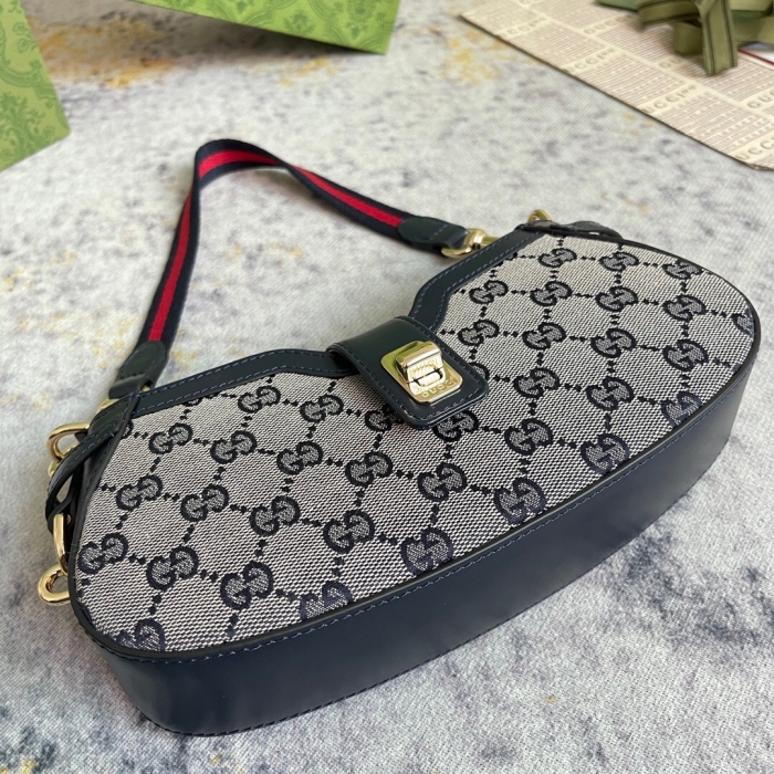 Gucci GG 786015 Moon side Women Shoulder Bags Size 24*12*5cm