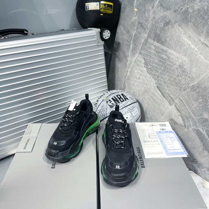 Balenciaga Triple S Clear Sole Sneaker Size 35-46  8-Color