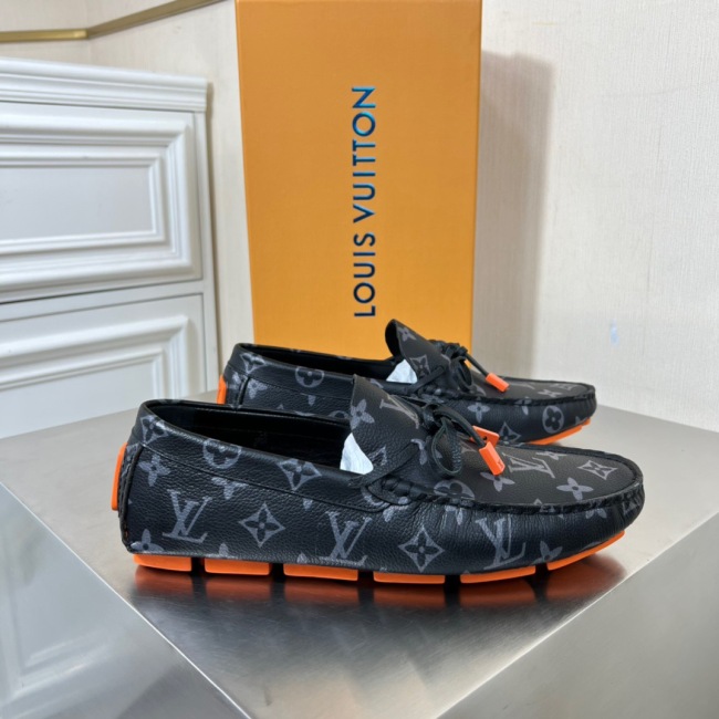 Louis Vuitton LV Driver Moccasin Loafers Size 39-45 3-Color