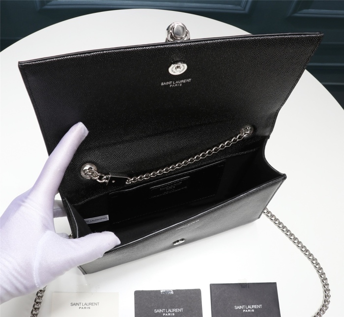 YSL Women Shoulder Bags Size 24*5*14cm