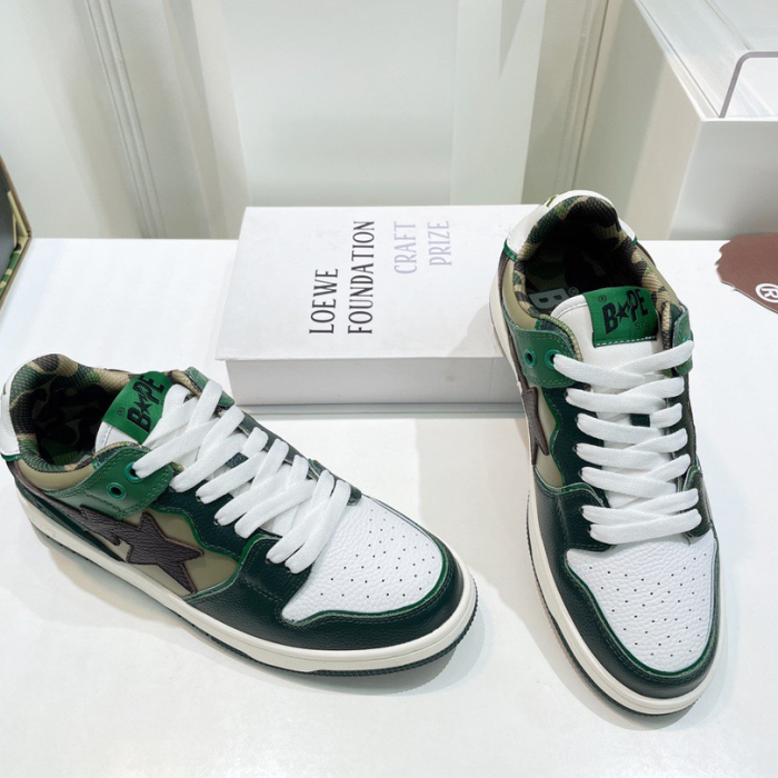 Bape SK8 STA Sneaker Size 36-45   8-Color