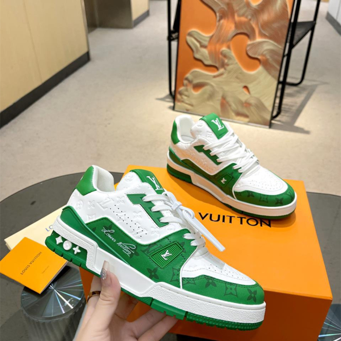 Louis Vuitton LV Trainer 3D #54 Signature Sneaker Size 36-46   6-Color