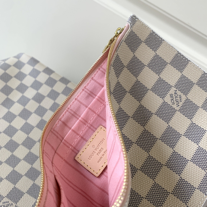 Louis Vuitton N41605 Neverfull Women Bags Pink Size 32*29*17cm