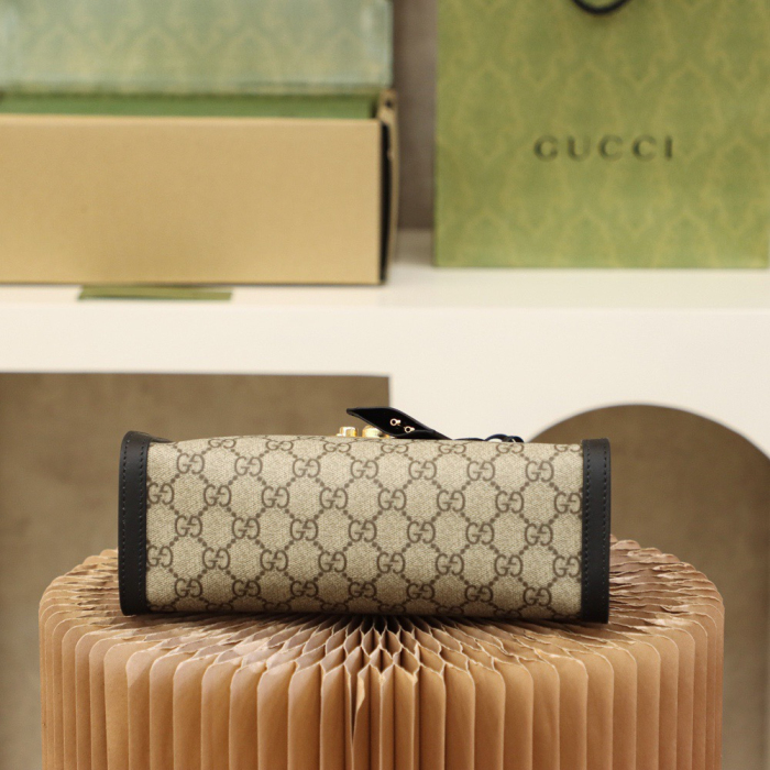 Gucci GG Supreme Padlock Women Shoulder Bags Size 26*18*10cm
