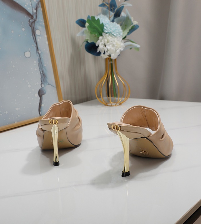 Dior D-Fame Heeled Sandal Pumps Size 35-41 5-Color
