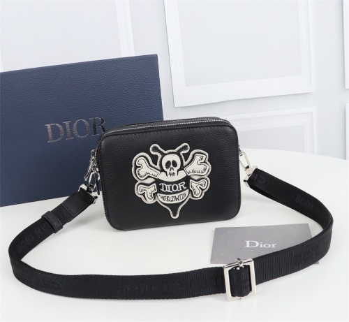 Dior Mens Shoulder Bags 17*12.5*5cm