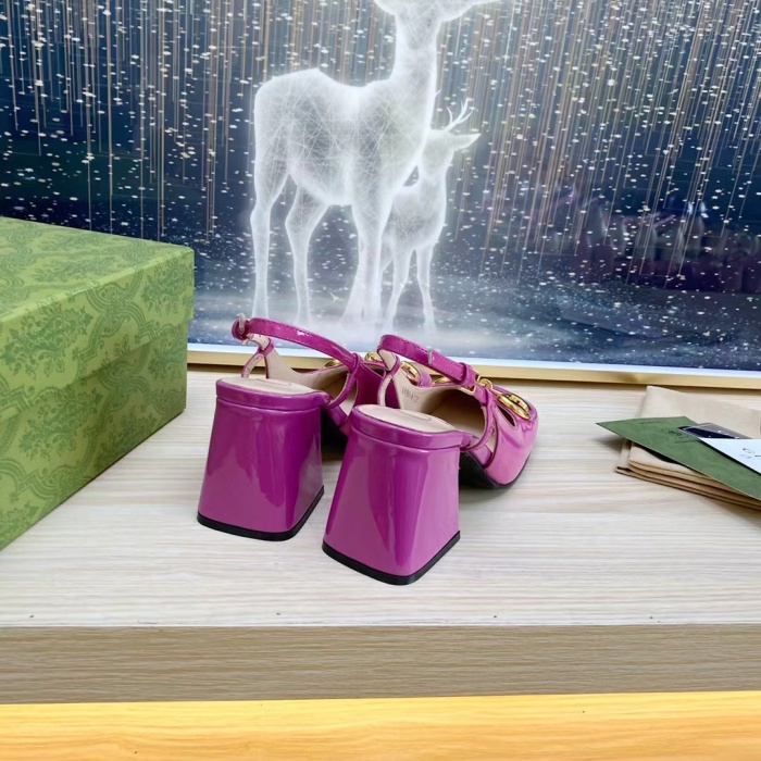 Gucci Slingback With Horsebit Pumps Size 35-41 7-Color