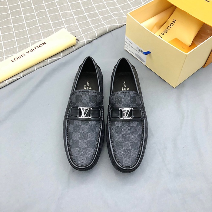 Louis Vuitton Hockenheim Moccasin Loafers Size 39-45 2-Color