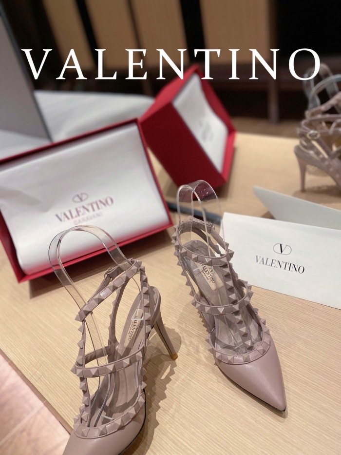 Valentino Rockstud Ankle Strap Pumps Size 35-41 11-Color