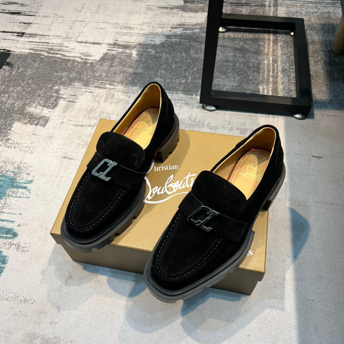 Christian Louboutin CL Moc Dune Loafers Size 39-45 3-Color