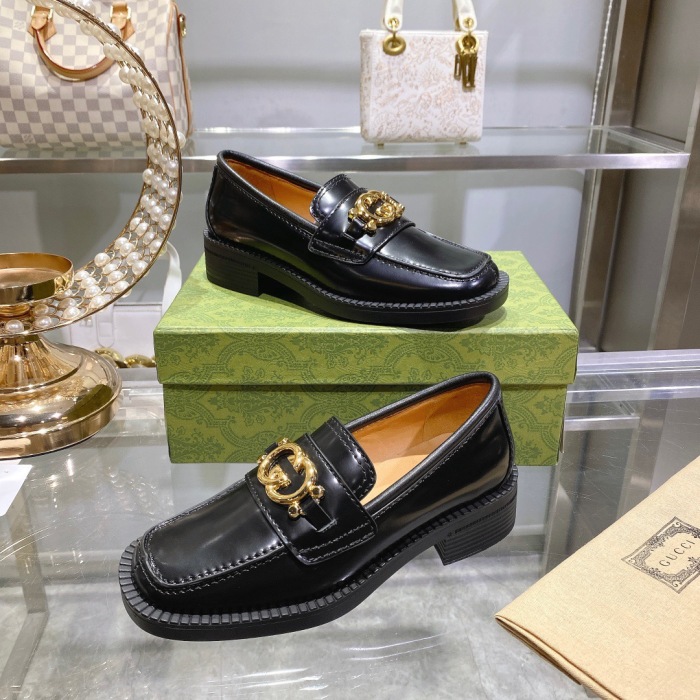 Gucci Loafers with Interlocking G Size 35-41 3-Color
