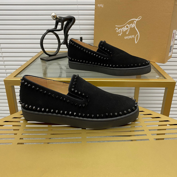 Christian Louboutin Pik Boat Sneaker Size 36-46 4-Color
