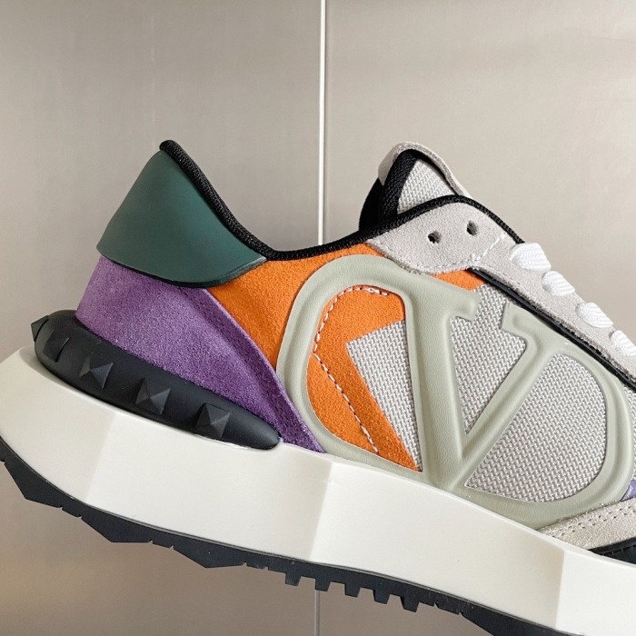 Valentino Netrunner Fabric Sneaker Size 36-45   4-Color