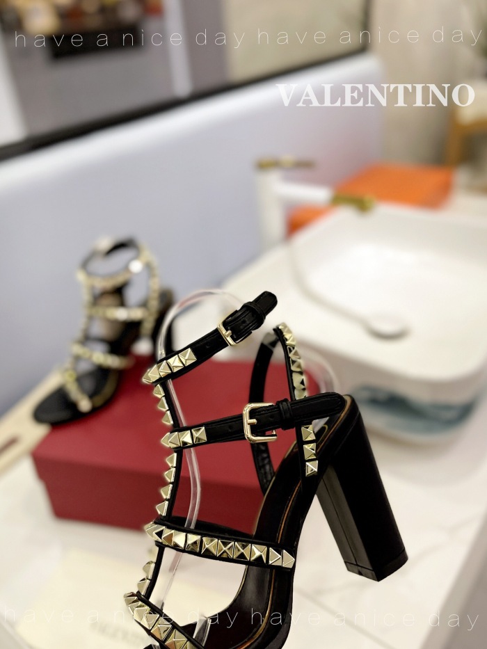 Valentino Rockstud Ankle Strap Pumps Size 35-41 5-Color