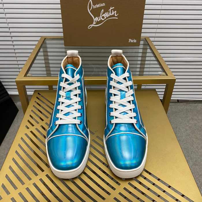 Christian Louboutin Louis High-Top Sneaker Size 36-46  8-Color