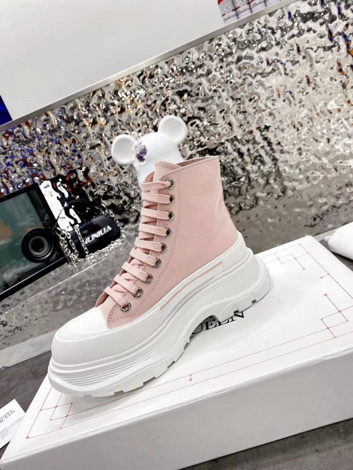 Alexander McQueen Tread Slick High Top Sneaker Size 35-45  4-Color