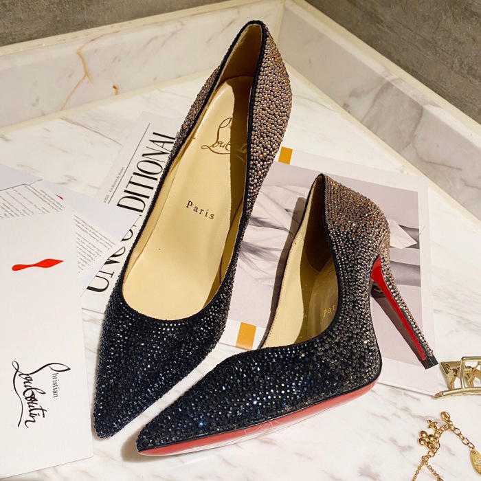 Christian Louboutin Kate Strass Pumps Size 35-41 12-Color