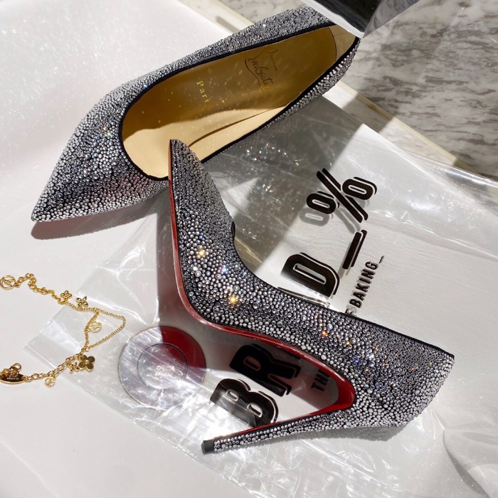 Christian Louboutin Kate Strass Pumps Size 35-41 12-Color