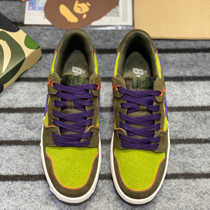 Bape SK8 STA Sneaker Size 36-45   5-Color