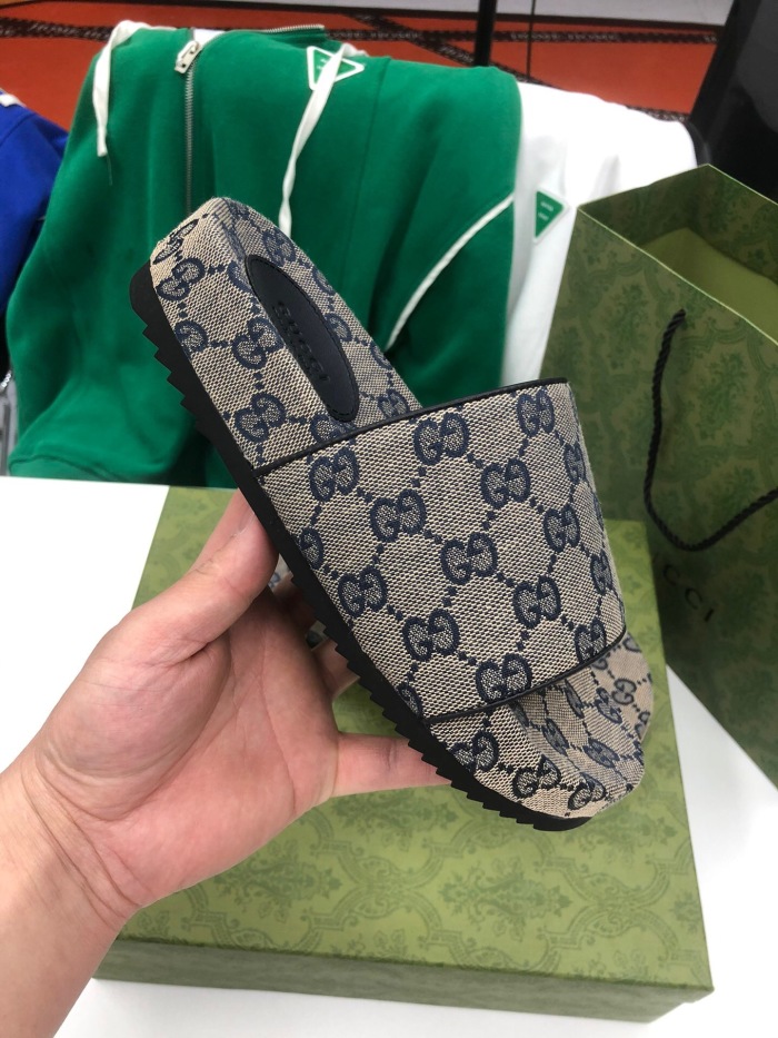 Gucci Platform Sandal Slippers Size 36-46