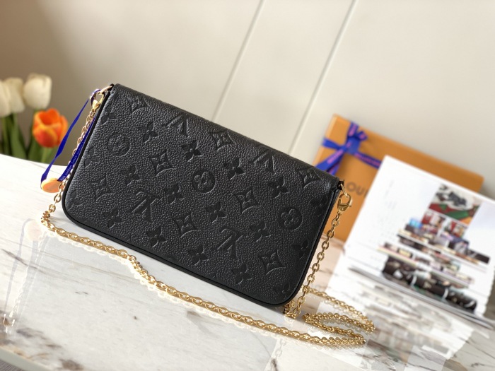 Louis Vuitton M64064 Félicie Pochette Women Bags Size 21*12*3cm