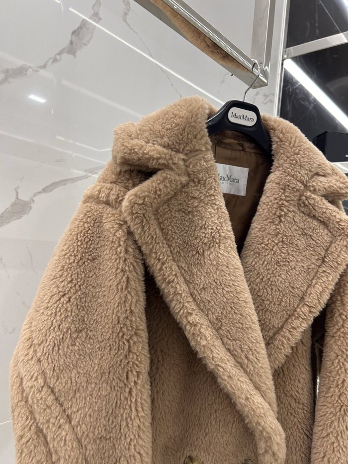 Max Mara Teddy fur Short coat Size XS-M