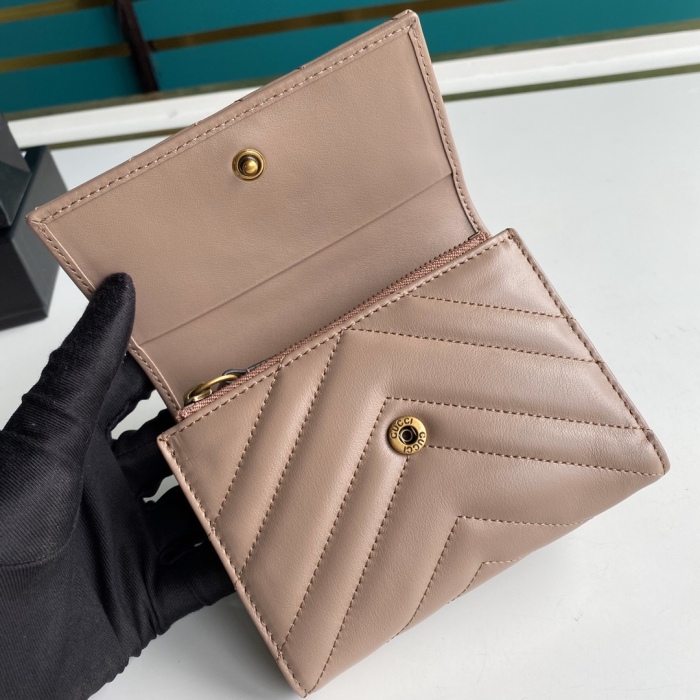 Gucci GG Marmont Women Mens Wallet Purse 12.5*10*3cm