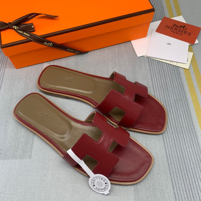 Hermes Oran Slippers Size 35-41  11-Color