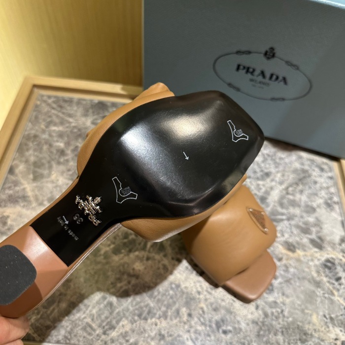 Prada Soft Padded Pumps  Size 35-41 7-Color