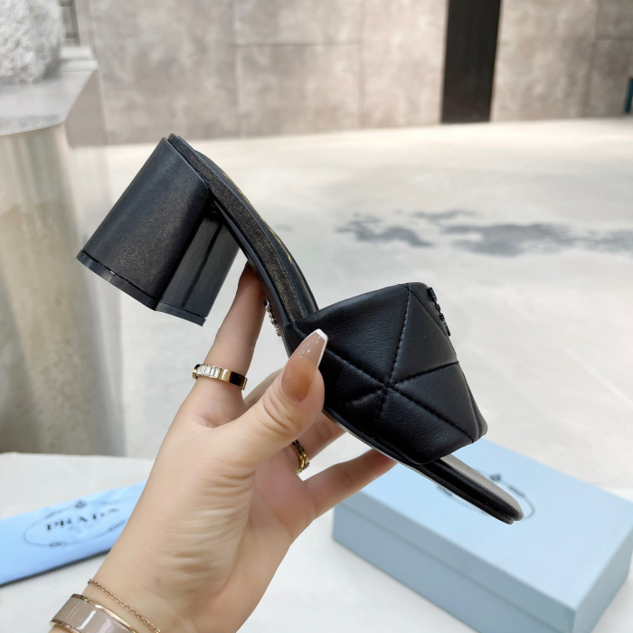 Prada Quilted Leather Pumps Size 35-41 5-Color