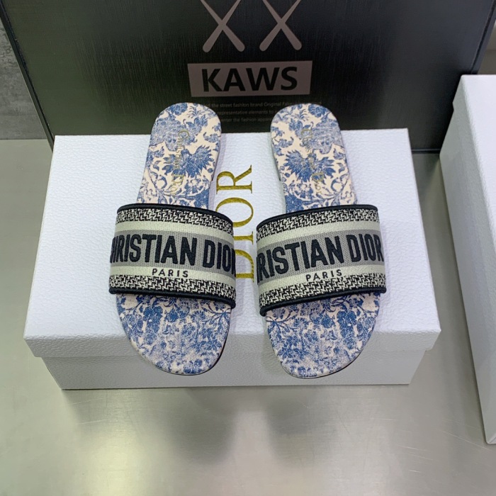 Dior Dway Slippers Size 35-41 8-Color