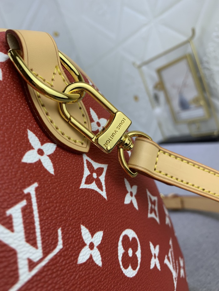 Louis Vuitton Speedy P9 Bandoulière 30 Monogram Leather Travel Bags Size 30*21*7cm