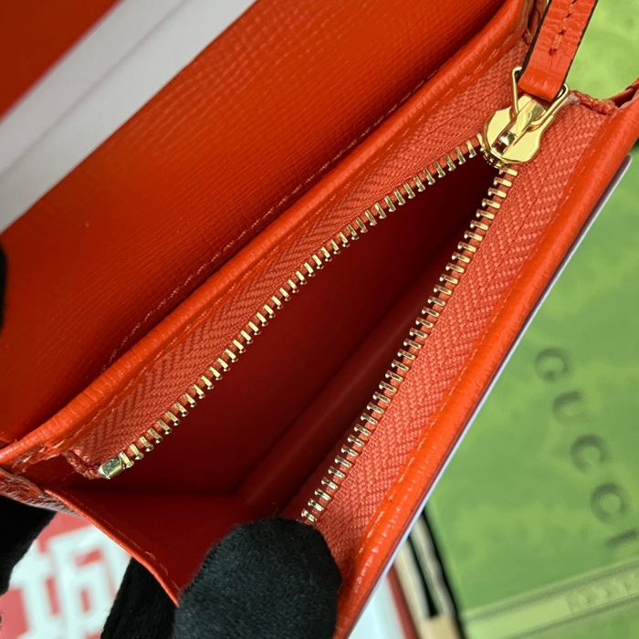 Gucci Gucci Horsebit 1955 card case wallet Size 11*8.5*3cm Style: 621887