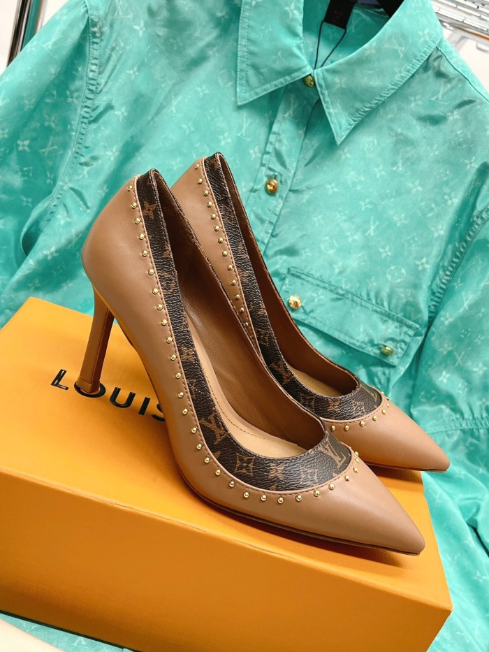 Louis Vuitton Signature Pumps Size 35-41 5-Color