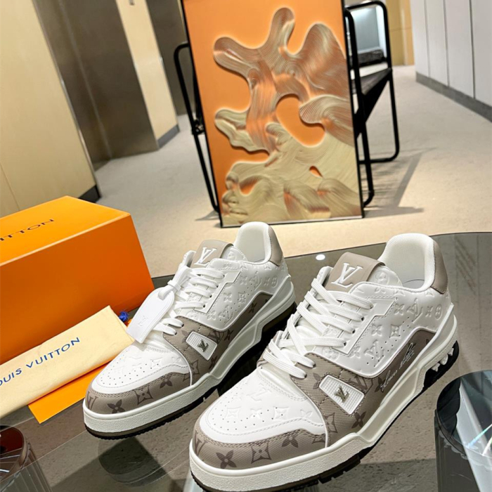 Louis Vuitton LV Trainer 3D #54 Signature Sneaker Size 36-46   6-Color
