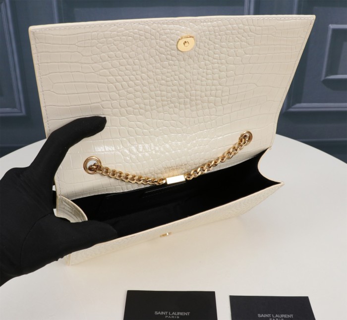 YSL Women Shoulder Bags Size 24*5.5*14.5cm