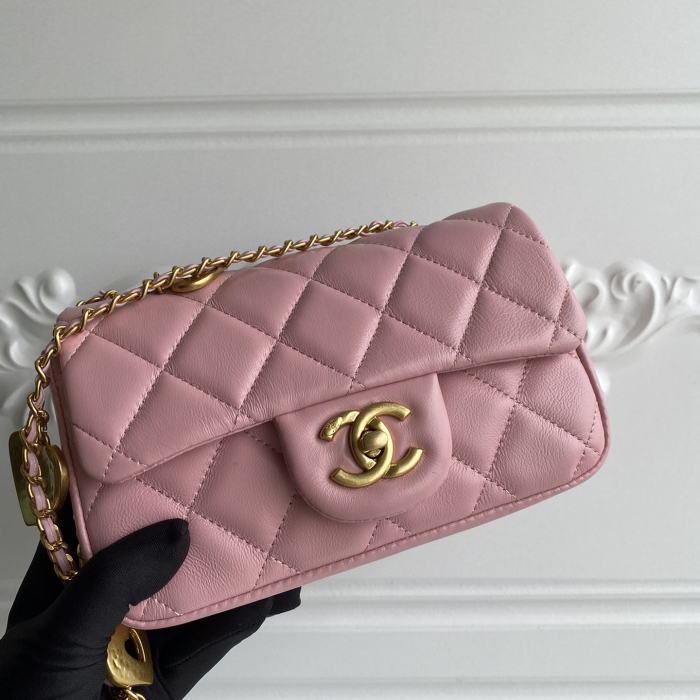 Chanel Chain Shoulder Bags Size 18cm 4-Color