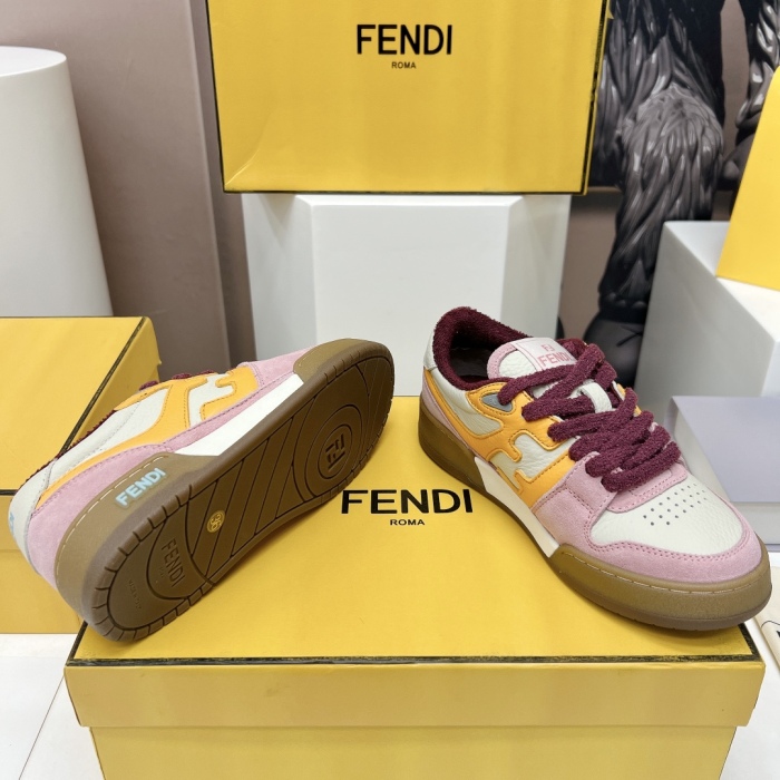 Fendi Match Low Top Sneaker Size 35-45  4-Color