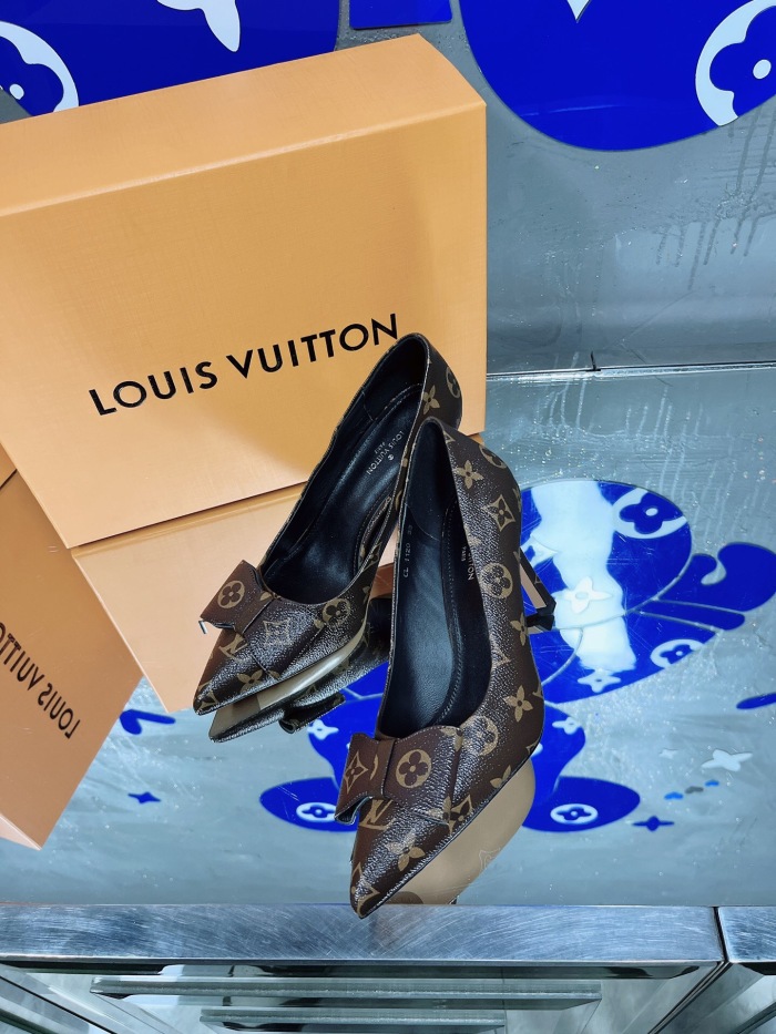 Louis Vuitton Signature Pumps Size 35-41 6-Color