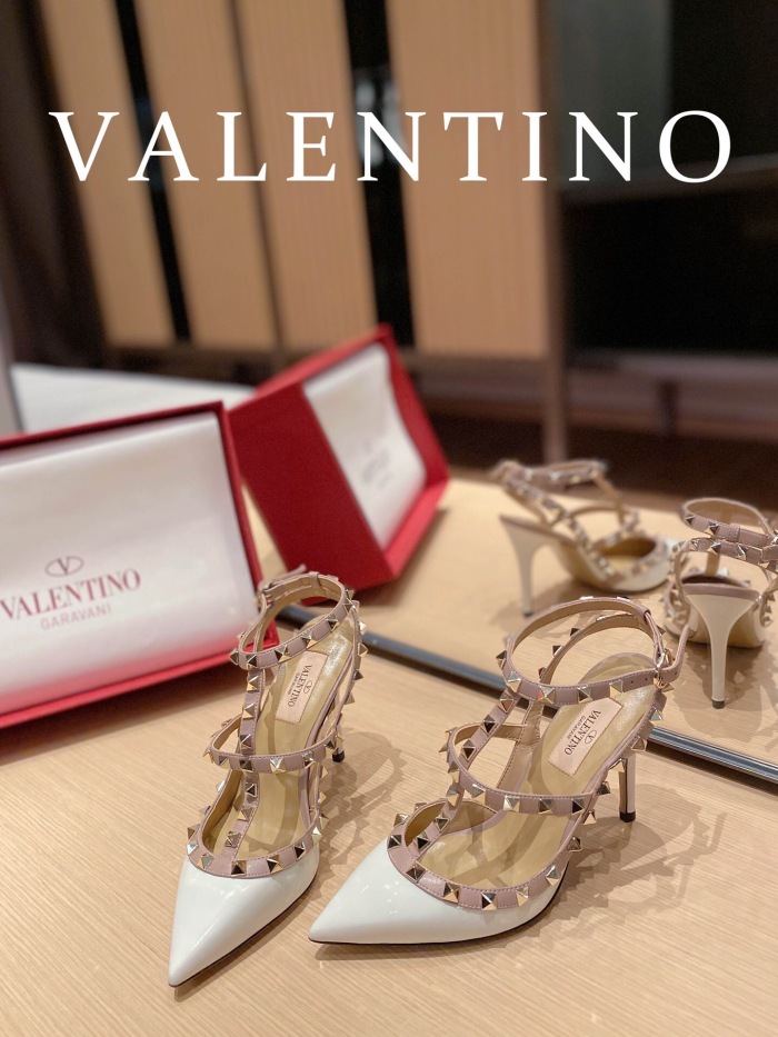 Valentino Rockstud Ankle Strap Pumps Size 35-41 11-Color