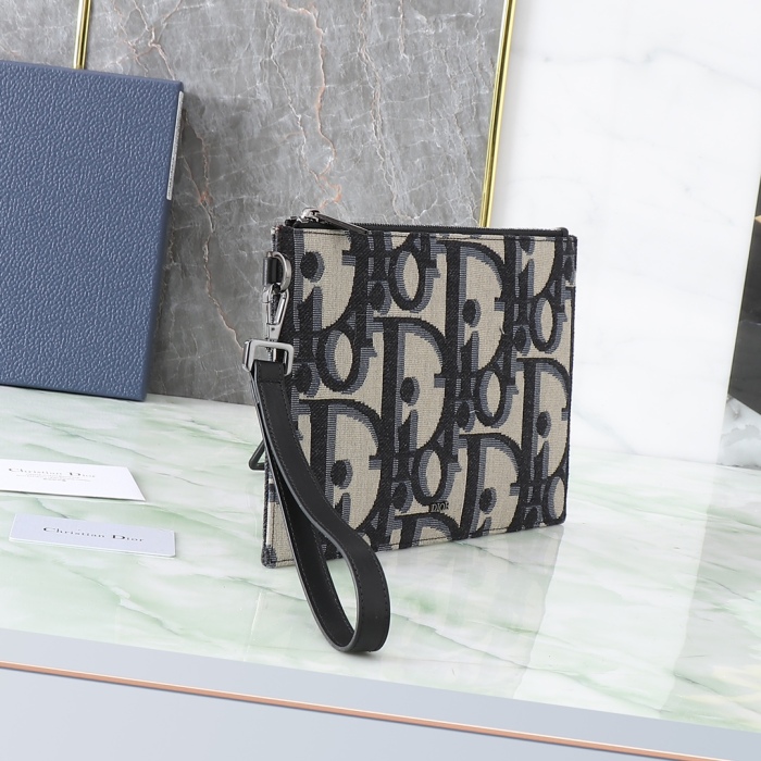 Dior Mens/Women oblique Clutch Bags 26.5*17.5*1 cm