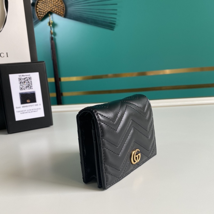 Gucci GG Marmont Women Mens Wallet Purse 11*9*3cm